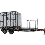 J6- 83 Wide Tandem Port-a-Potty (Angle Frame)