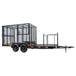 J6- 83 Wide Tandem Port-a-Potty (Angle Frame)